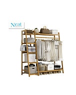 Neat מבית Bamy יחידת אחסון המשלבת תלייה ו-7 מדפים דגם