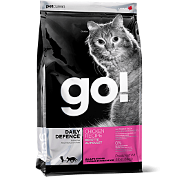 GoSolutions מזון יבש לחתולים דיילי דיפנס עוף 7.2 ק"ג