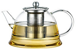 קנקן זכוכית מפואר לתה וחליטות 1500 מ"ל