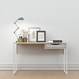 שולחן כתיבה דגם אריאל בגוון לבן