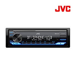 רדיו JVC עם כניסת USB/AUX  דיבורית BT ללא דיסק