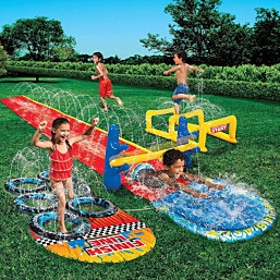 Banzai מסלולי משחקי מים עם מכשולים דגם 41913 מבית