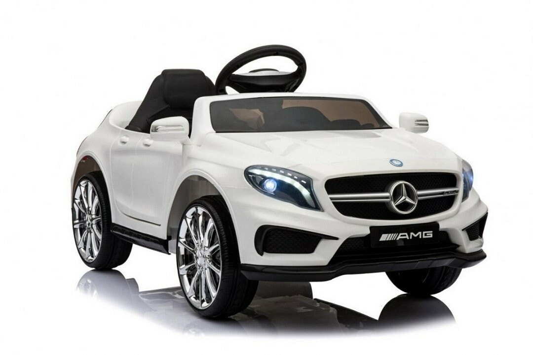 מרצדס ממונע 12V דגם AMG GLA 45 צבע לבן
