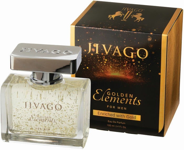 Jivago Golden Elements For Men 100ML EDP  גיוואגו גולדן אלמנטס אדפ לגבר 100 מל