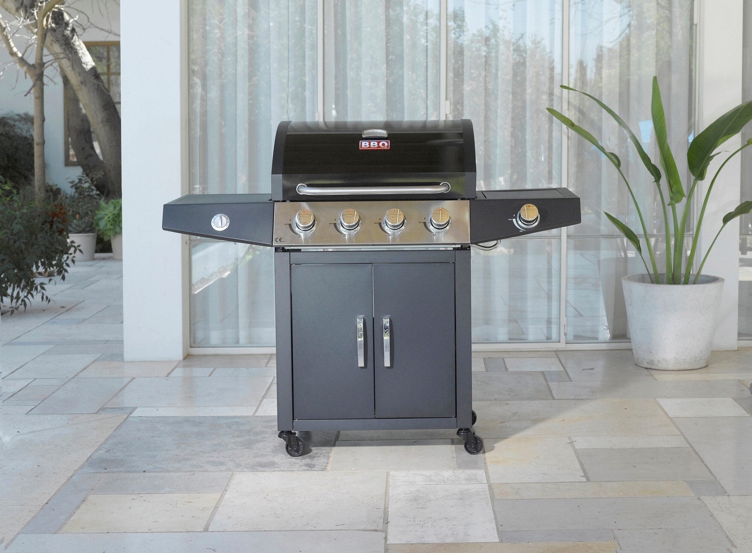 BBQ ELEGANT גריל גז 4 מבערים