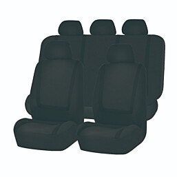 110SEAT484  כיסוי מושבים מבד לרכב צבע שחור דגם
