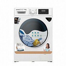 מכונת כביסה 10 ק"ג aiwa japan INVERTER צבע לבן
