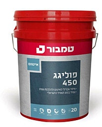 טמבור פוליגג אקרילי משוריין גמיש לאיטום והלבנת גגות 20 ק"ג