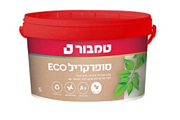 סופרקריל ECO מט לבן 5 ליטר