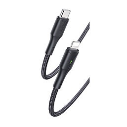 כבל טעינה אוניברסלי IPHONE->TYPE C SANKYO אייפון שחור