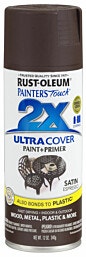 ספריי צבע Rust-Oleum 2X Ultra Cover חום אספרסו משי