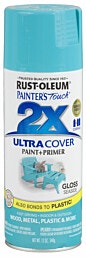 ספריי צבע Rust-Oleum 2X Ultra Cover טורקיז מבריק