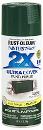 ספריי צבע Rust-Oleum 2X Ultra Cover ירוק זית מבריק