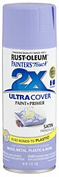 ספריי צבע Rust-Oleum 2X Ultra Cover לילך משי