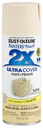 ספריי צבע Rust-Oleum 2X Ultra Cover צהוב חמניה משי