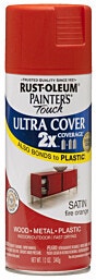 ספריי צבע Rust-Oleum 2X Ultra Cover כתום משי