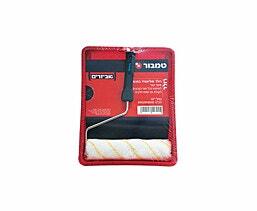 סט רולר פוליאמיד "10 פס צהוב