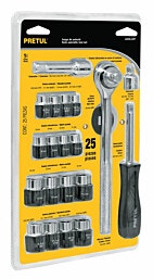 3/8 25 TRUPER" סט בוקסות