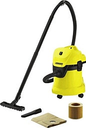 Karcher WD3 שואב אבק יבש/רטוב 17 ליטר