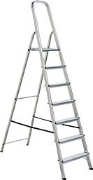 סולם אלומיניום 7 שלבים איכותי
