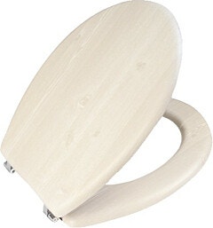 מושב אסלה MDF לבן פרקט נקי