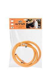 צינור גז 1.5 מטר  חבקים
