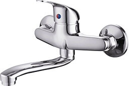 SPLASH ,ברז מיקסר סוללה מהקיר קצר מתכוונן