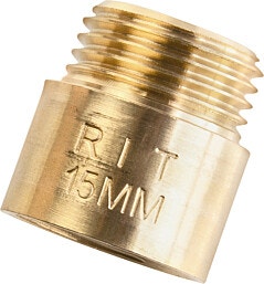 מאריך צינור מנחושת 15 מ"מ