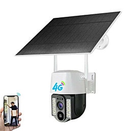 SUN-MAX 4 ממונעת 360 דגםG סולארית IP מצלמת אבטחה