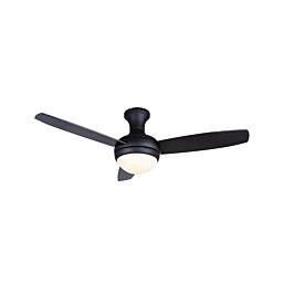 מאוורר תקרה "CCT 18W Twitter 48 עם שלט צבע שחור