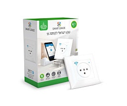 מפסק חכם שקע להתקנה קבועה לקופסא 55 דילאור