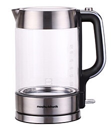Morphy Richards קומקום זכוכית SCHOT GLASS 1.7 ליטר