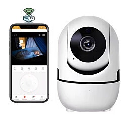 מצלמת IP אלחוטית ממונעת עם מעקב אוטומטי בעת זיהוי תנועה
