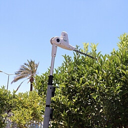 IKRA ICPH מגזמת גובה טלסקופית נטענת