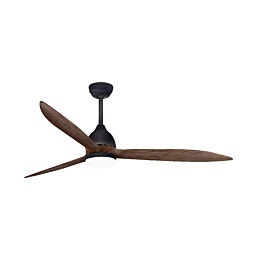 מאוורר תקרה 60" דגם Hercules בגוון שחור ועץ