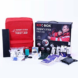 ערכת עזרה ראשונה Kitbox למוסדות חינוך