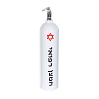 בלון חמצן רפואי מאלומיניום בנפח 3 ליטר