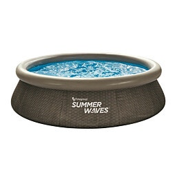 בריכה עגולה דוגמת קערה מבית Summer Waves במידה 305X76 ס"מ