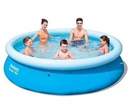 Bestway 244 דגם 57265 מביתX66 בריכת שפה מתנפחת