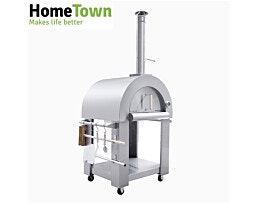 HomeTown עם אביזרי אפייה מבית Capizza טאבון נירוסטה דגם