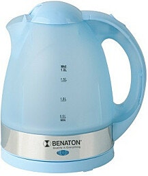 קומקום חשמלי איכותי 1.8 ליטר Benaton דגם BT-8011B גוון כחול
