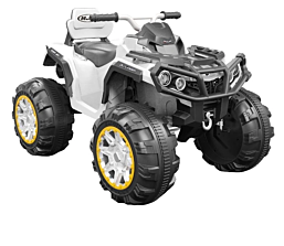 RZR ממונע Turbo 1000 דגם דגלים 24V גוון לבן