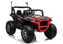 RZR ממונע Turbo 1000 דגם דגלים 24V גוון אדום