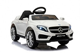מרצדס ממונע 12V דגם AMG GLA 45 צבע לבן