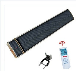 תנור חימום אינפרא 2400W דגם INFRABLACKשלט