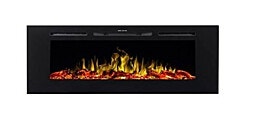 קמין חשמלי Majestic 50 בצבע שחור מהמותג האירופאי Aflamo מבית אמגזית