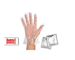 MiniMaxx מארז 600 כפפות ניילון באריזות אישיות