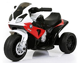 אופנוע מיני ממונע לילדים 6V בדמות האופנוע האגדי BMW RR1000 בצבע אדום