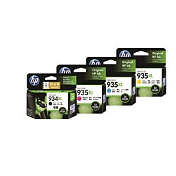 HP 934XL  935XL סט ראשי דיו 4 צבעים דגם