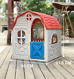 בית ילדים מתקפל מפלסטיק איכותי